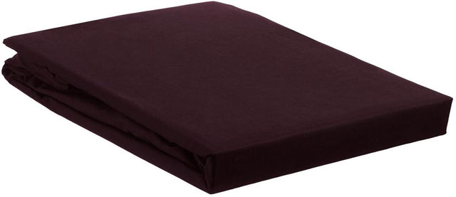 Ambiante - katoen - hoeslaken - 200x200 cm - rood