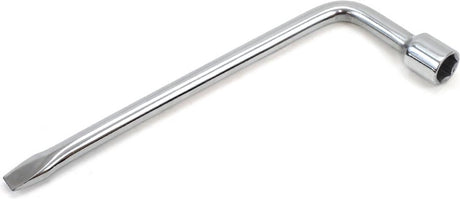 Merkloos sans marque auto wielmoersleutel - 17mm - verchroomd - wielsleutel