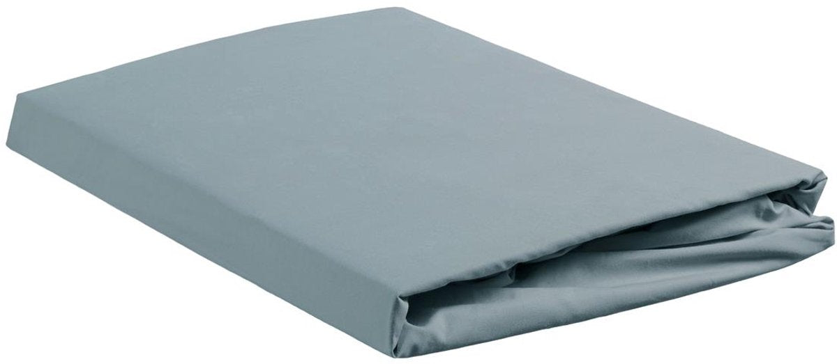 Ambiante jersey - topper hoeslaken - 140x200 210 - blauw