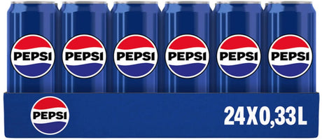 Pepsi - regular - 24 x 330 ml - tray - voordeelverpakking