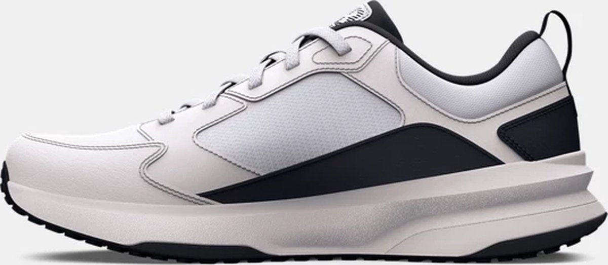 Under armour ua charged edge-wht heren sportschoenen - wit - zwart