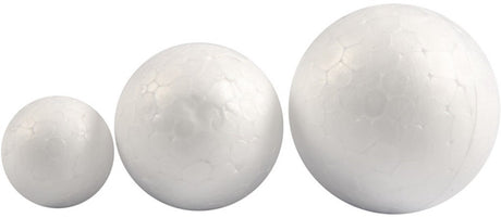 Creativ company styropor ballen wit, 12st.