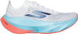 Skechers skx aero tempo dames sportschoenen - wit turquoise coral