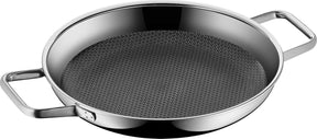 Wmf profi resist - serveerpan - ø 28 cm - rvs - inductie - anti-aanbaklaag - robuust