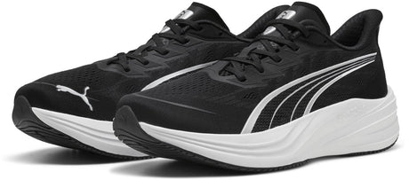 Puma darter pro 2 unisex sportschoenen - black-mauve glow-flat dark gray