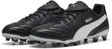 Puma king liga fg ag unisex sportschoenen - black- silver- white 43