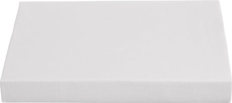 Ambiante cotton split topper hoeslaken white 180x210 220 cm 100% katoen