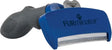 Furminator serie - onderharing verwijderhulpmiddel - grootharig - zwart - blauw