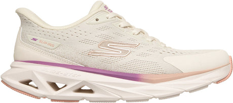 Skechers glide-step vortex dames sportschoenen - naturel 39