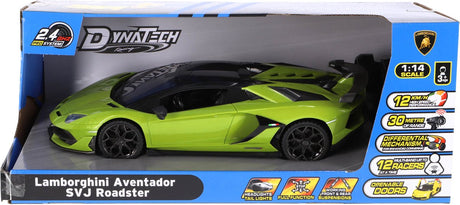 Kool speed radiografisch bestuurbare auto lamborghini 1:14 2.4g aventador neon groen
