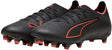Puma ultra 6 match fg ag unisex sportschoenen - black- red 42.5