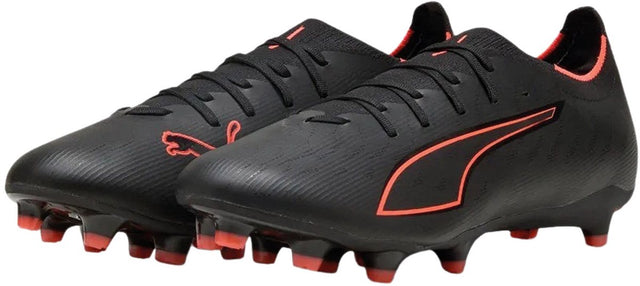 Puma ultra 6 match fg ag unisex sportschoenen - black- red 42.5