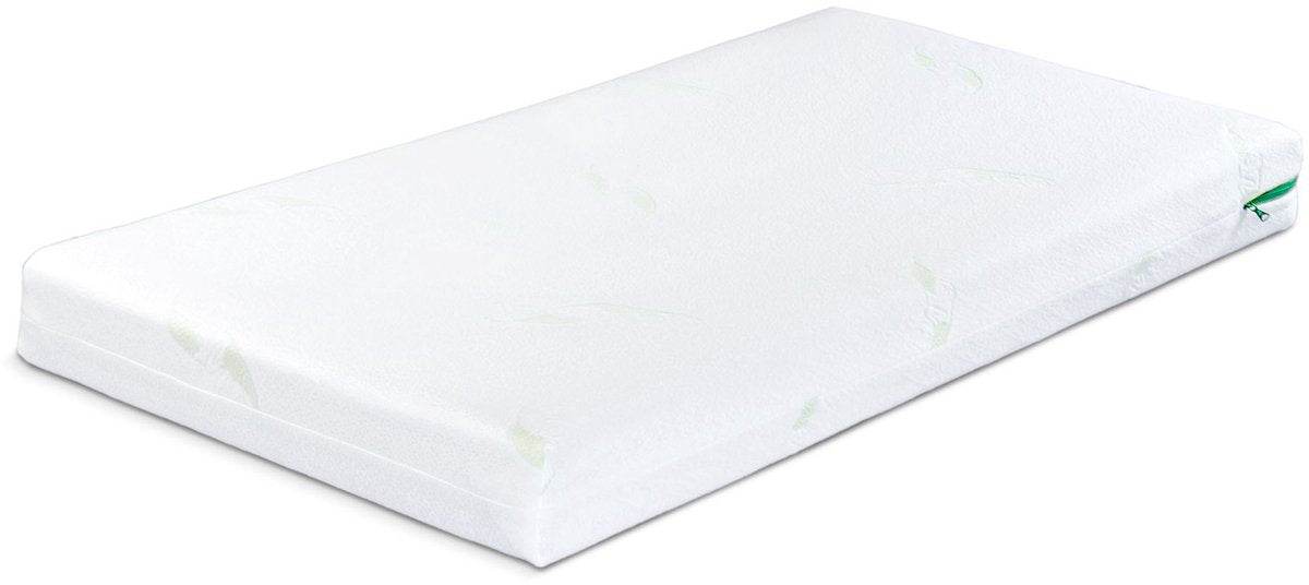 Sensillo - luxe aloë vera 120x60 (11cm) coconut-foam-coconut matras