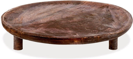 Vilde serie - houten serveerplank - 30 cm - mango hout - op nootjes