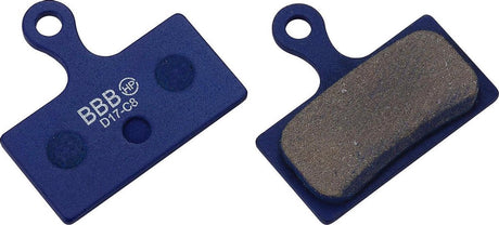 Bbb cycling discstop remblokken - schijfremblokken - compatibel met shimano xtr 2011 schijfremmen - blauw - bbs-56