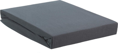 Beddinghouse - jersey-stretch - split-topper - hoeslaken - 200x220 cm - koel grijs