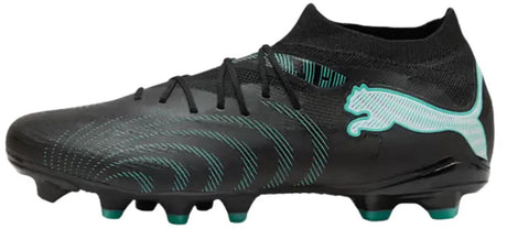 Puma future 9 match fg ag unisex sportschoenen - black-intense mint- white