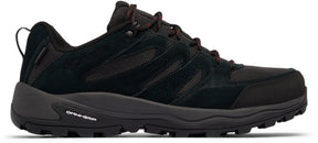 Columbia redmond™ iv low waterproof heren wandelschoenen - black, mountain red 43