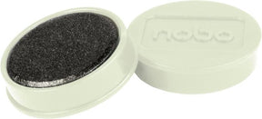 Nobo magnetische whiteboard magneten - pak van 10 stuks - 38mm magneten - wit