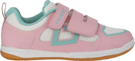 Brabo force junior indoor hockeyschoenen light pink aqua