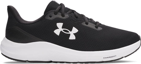 Under armour ua charged pursuit 4 heren sportschoenen - zwart - wit