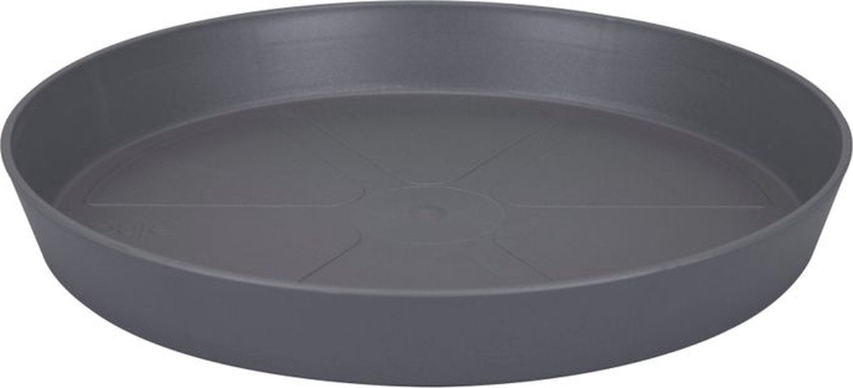 Elho loft urban schotel rond 30 - schotel voor bloempot - ø 30.2 x h 4.1 cm - antraciet