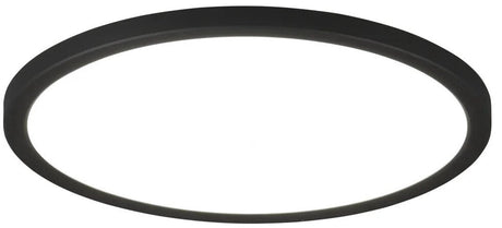 Rl live your light reality aureo - plafondlamp - zwart mat - incl. 1x smd 18 w - dimbaar met schakelaar - niet dimbaar