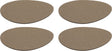 Leonardo gocce onderzetter bruin- set 4