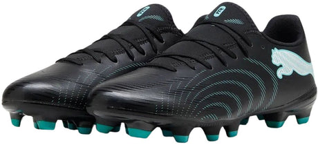 Puma future 9 play fg ag unisex sportschoenen - black-intense mint- white 43