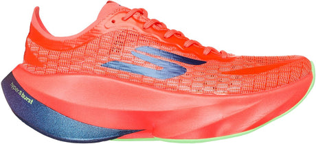 Skechers skx aero tempo dames sportschoenen - coral blauw