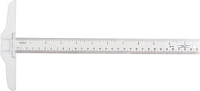 Westcott t-liniaal - tekendriehoek- 30cm - transparant - ac-jr12