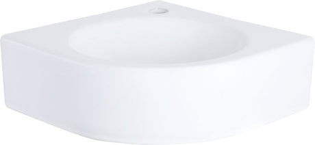 Differnz cleo hoekfontein - keramiek wit - 30 x 30 x 10 cm