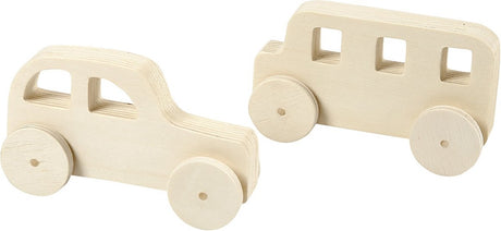 Creativ company houten auto's, 2st.