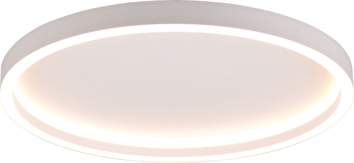 Rl live your light reality rotonda - plafondlamp - wit mat - incl. 1x smd 20 w - wand- en plafondmontage - d: 35 cm