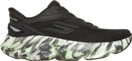 Skechers skx aero burst - si - glow in heren sportschoenen - zwart 47