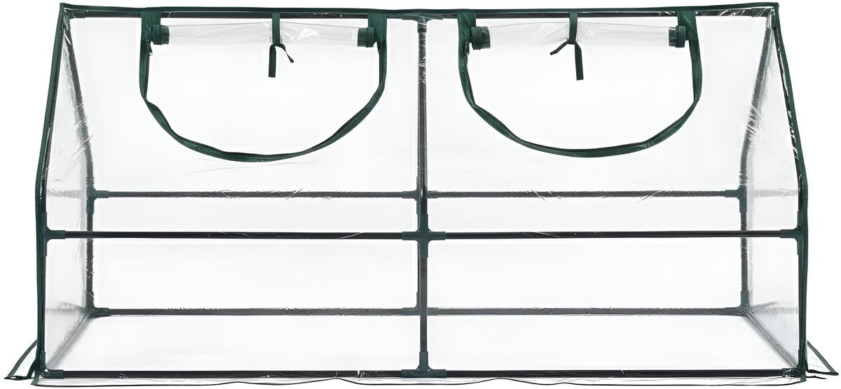 Awtools mini - tunnelkas - 120x62x60cm - stalen frame - pvc folie