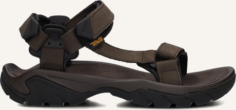 Teva m terra fi 5 universal leren heren sandalen - turkish coffee