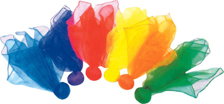 Spordas scarfballen | katoenen bal met doek set 6 stuks