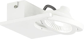 Eglo design brea - spot - 1 lichts - wit, helder