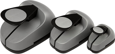 Creotime ponsen set, cirkel, 25+49+75 mm, 3 stuk, 1 doos