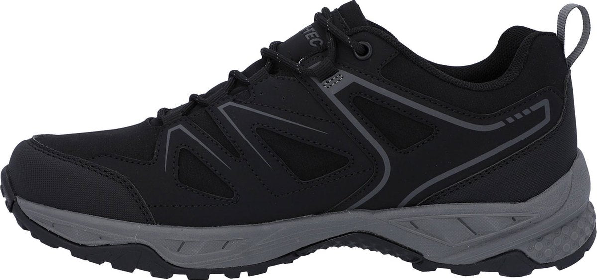 Hi-tec saunter softshell waterbestendig zwart - maat 44 wandelschoenen voor mannen