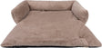 District 70 nuzzle - zachte mand voor op de bank - large: 85 x 75 cm - taupe l