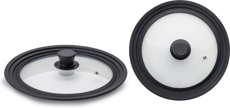 Ibili - deksel - glas - met siliconen rand - 24-26-28 cm