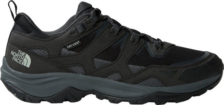 The north face m hedgehog 3 wp heren wandelschoenen - tnf zwart - asphalt grijs