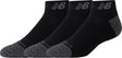 New balance active low cut sock 3 pack unisex sportsokken - black