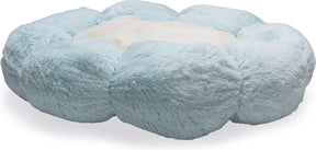 Beeztees kitten ligmand maui - kattenmand - pluche - blauw - 50x50x15 cm one size