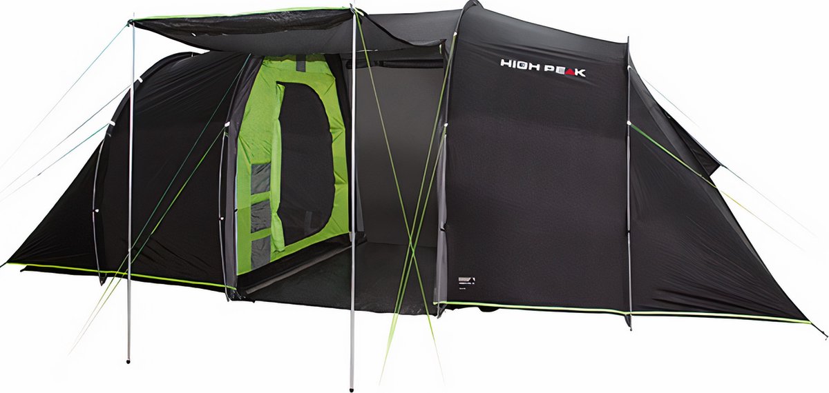 High peak - High peak - Familietent Tauris 4.0 4-persoons 440 cm donkergrijs
