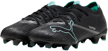 Puma ultra nitro 7 match fg ag unisex sportschoenen - black-intense mint
