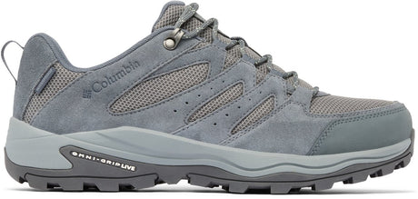 Columbia redmond™ iv low waterproof heren wandelschoenen - graphite, citron haze 43