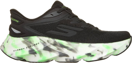 Skechers skx aero burst - si - glow in dames sportschoenen - zwart 40